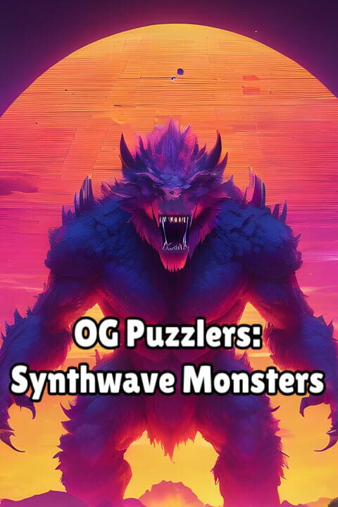 OG Puzzlers: Synthwave Monsters cover art