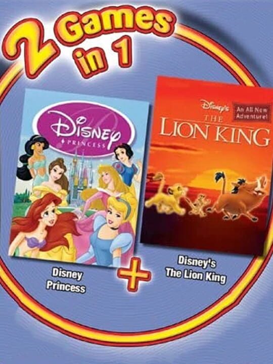 2 Games in 1: Disney Princess + Disney's The Lion King cover art