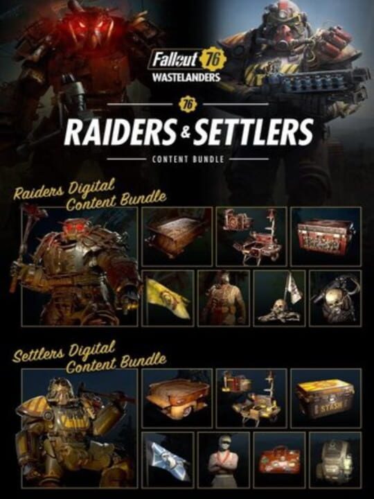 Fallout 76 Raiders & Settlers Content Bundle cover art