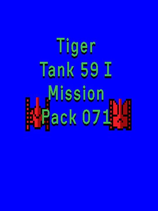 Tiger Tank 59 I: Mission Pack 071 cover art