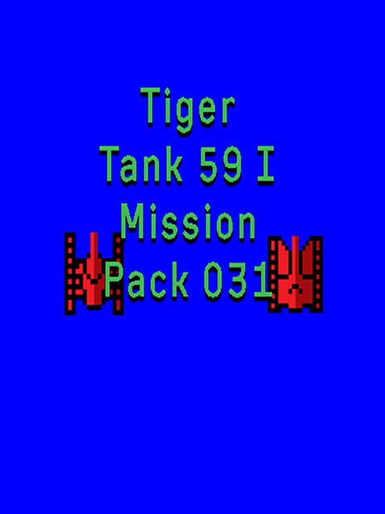 Tiger Tank 59 I: Mission Pack 031 cover art