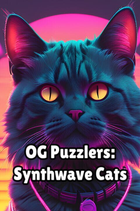 OG Puzzlers: Synthwave Cats cover art