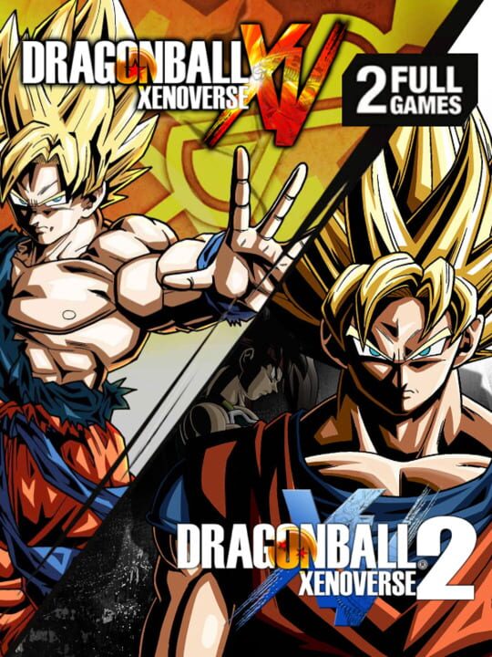 Dragon Ball Xenoverse and Dragon Ball Xenoverse 2 Double Pack cover art