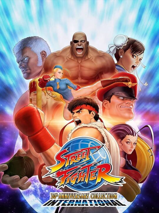 Street Fighter 30th Anniversary Collection: International cover art