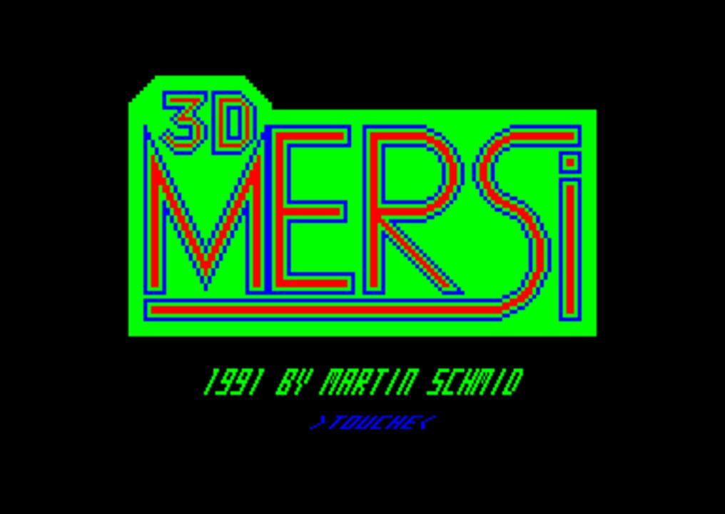 3D Mersi cover art