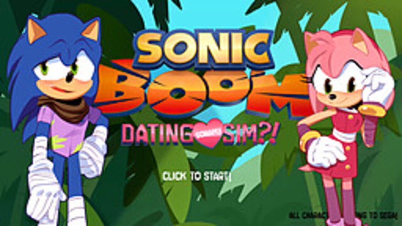 Sonic Boom: A Dating Sonamy Sim?! cover art