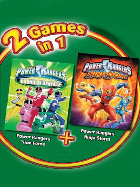 Power Rangers Time Force and Power Rangers Ninja Storm cover art