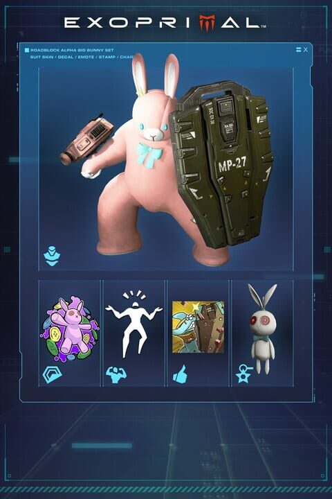 Exoprimal: Roadblock Alpha Big Bunny Set cover art