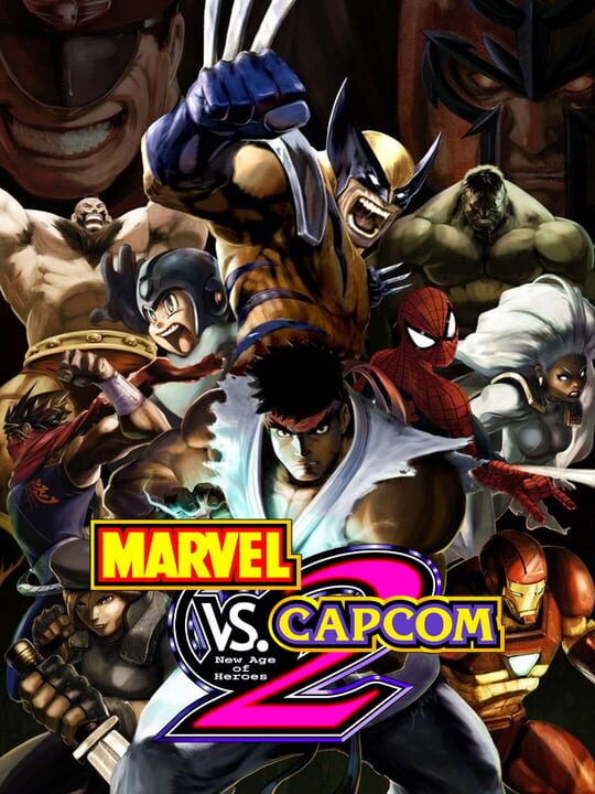 Marvel vs. Capcom 2: New Age of Heroes cover art