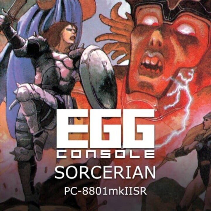 Eggconsole Sorcerian PC-8801mkIISR cover