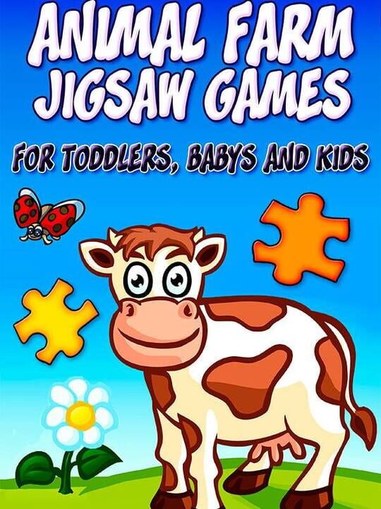 Animal Farm Jigsaw Games for Toddlers, Babys and Kids cover