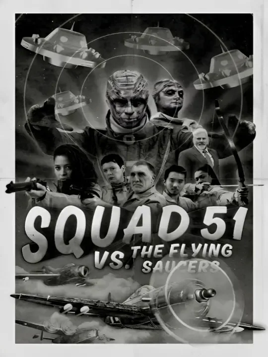 Squad 51 vs. the Flying Saucers cover art