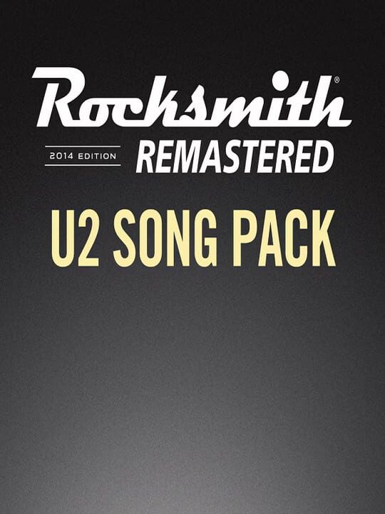 Rocksmith 2014 Edition: Remastered - U2: Song Pack cover art