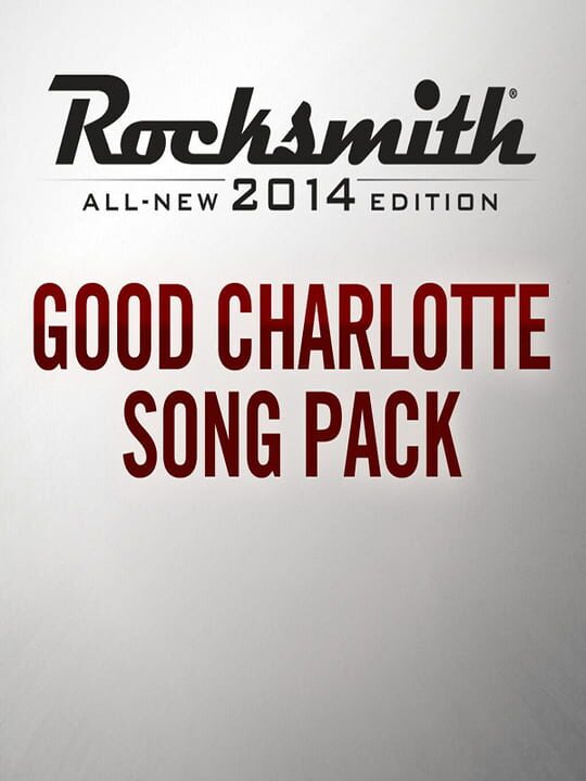 Rocksmith 2014 Edition: Remastered - Good Charlotte: Song Pack cover art