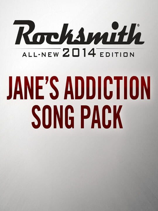 Rocksmith 2014 Edition: Remastered - Jane's Addiction: Song Pack cover art