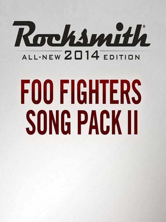 Rocksmith 2014 Edition: Remastered - Foo Fighters: Song Pack II cover art
