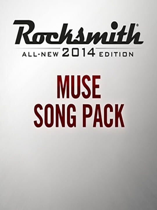Rocksmith 2014 Edition: Remastered - Muse: Song Pack cover art