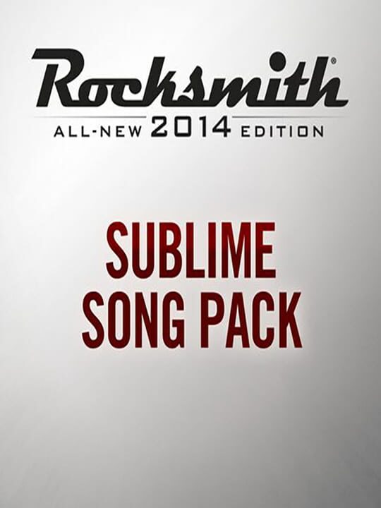 Rocksmith 2014: Sublime Song Pack cover art
