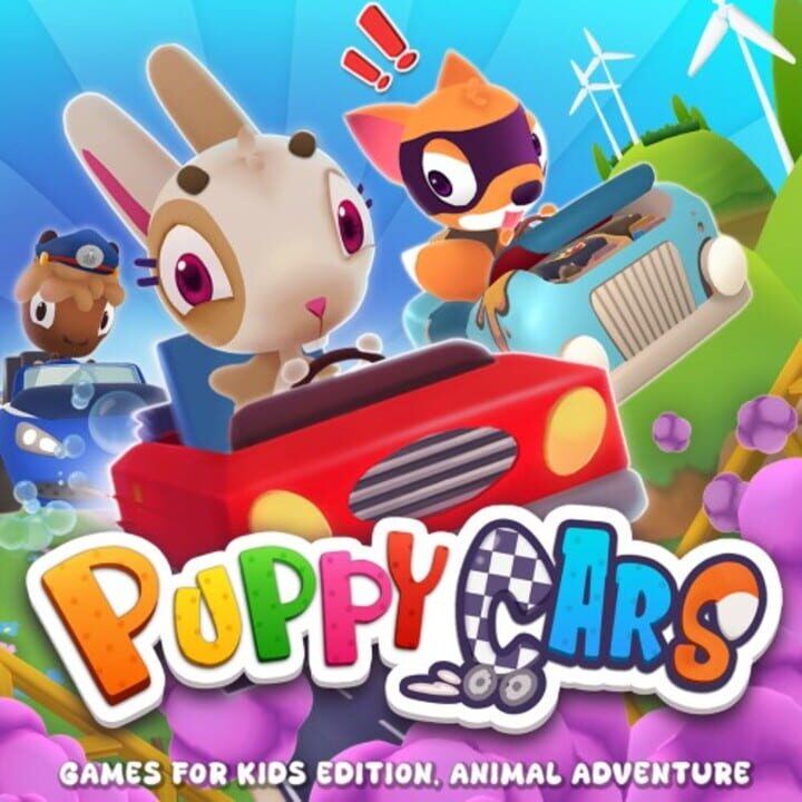 Puppy Cars: Games for Kids Edition, Animal adventure cover