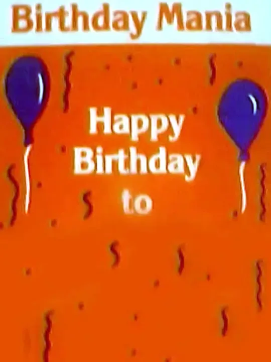 Birthday Mania cover art