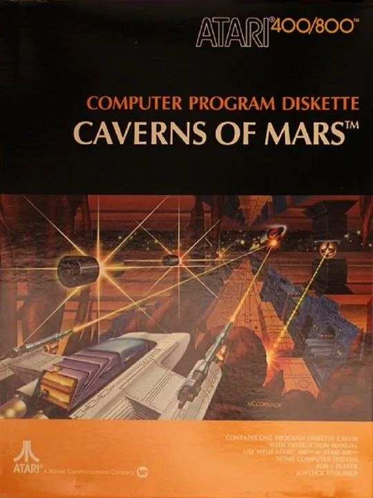 Caverns of Mars cover art