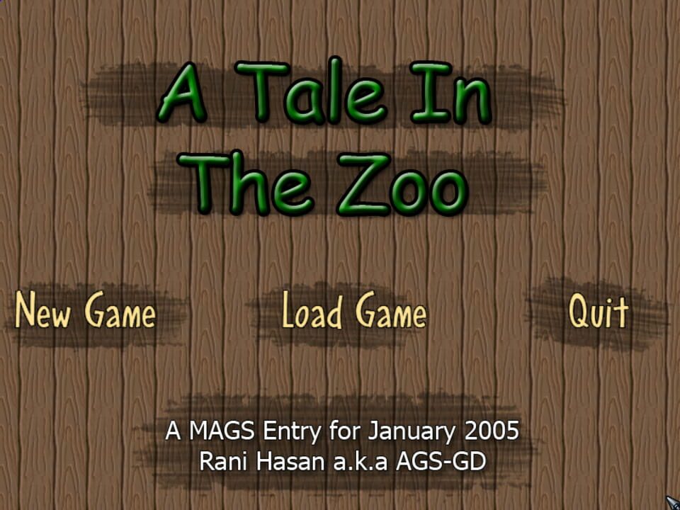A Tale in the Zoo cover art