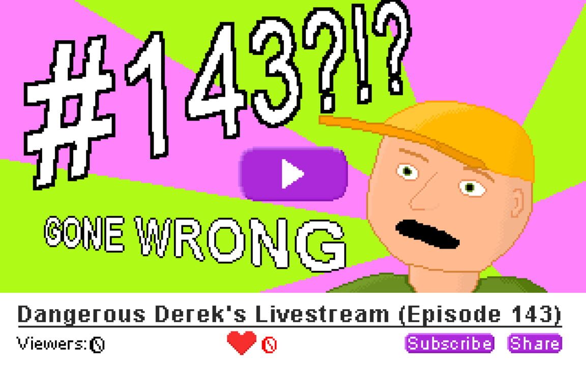 Dangerous Derek's Livestream cover art