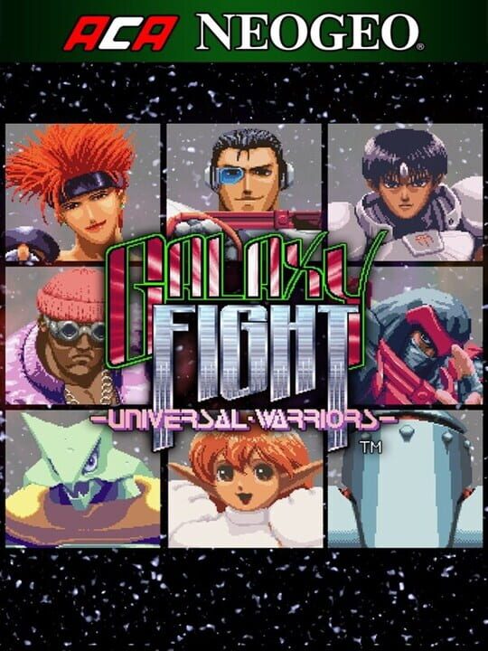 ACA Neo Geo: Galaxy Fight - Universal Warriors cover