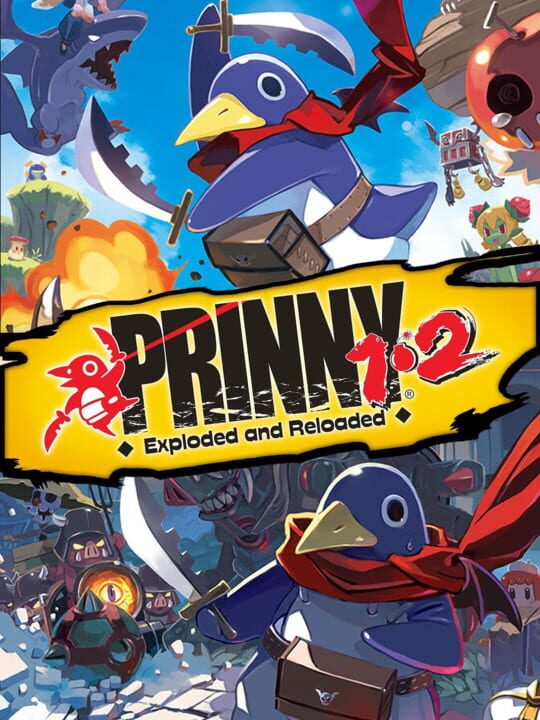 Prinny 1 & 2: Exploded and Reloaded cover