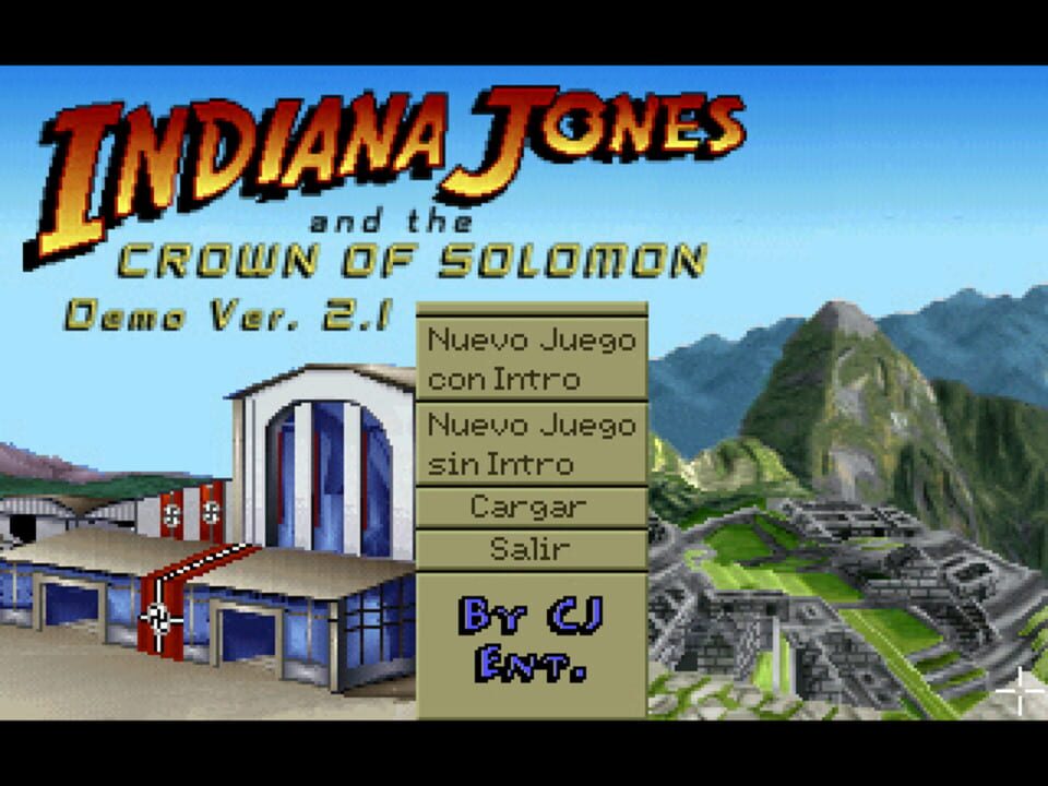 Indiana Jones and the Crown of Solomon cover art