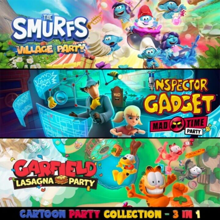 Cartoon Party Collection: 3 in 1 cover image