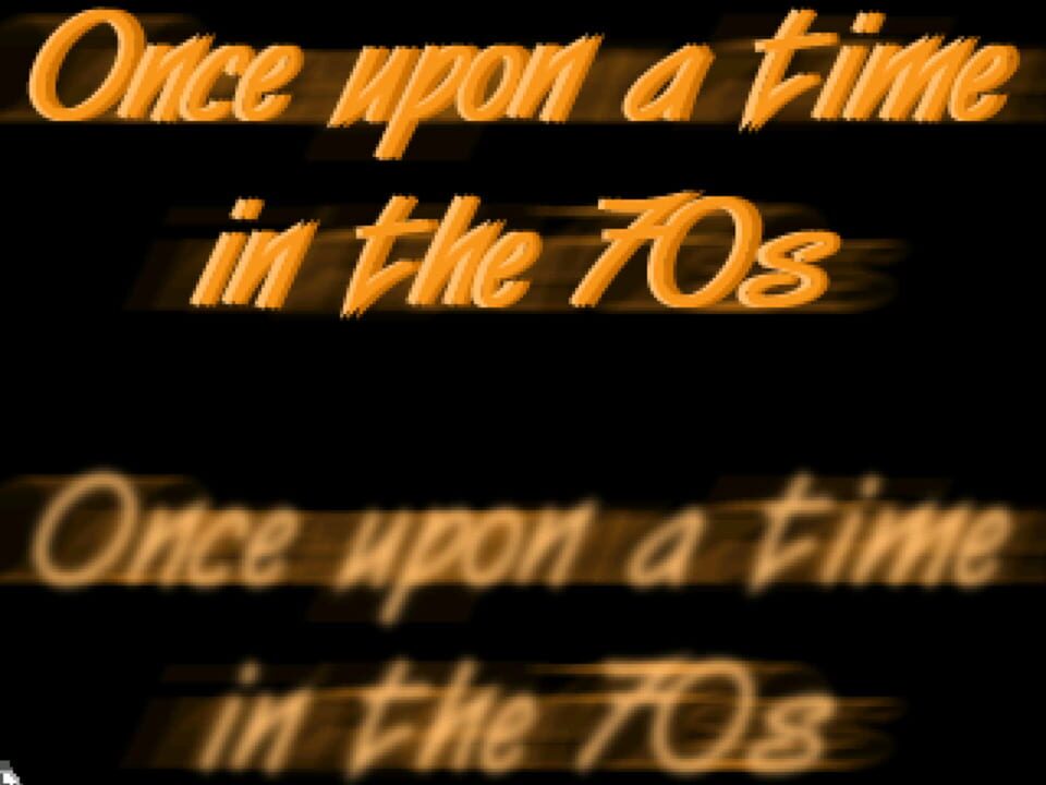 Once Upon a Time in the 70s cover art