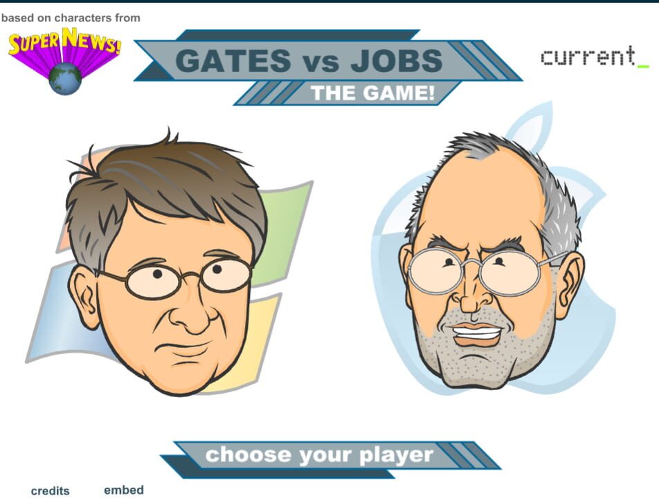 Gates vs. Jobs: The Game! cover art