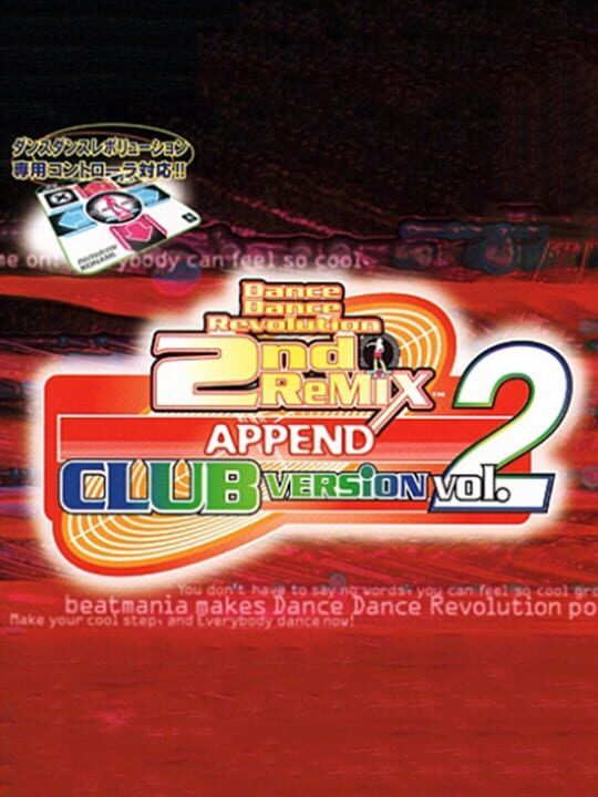 Dance Dance Revolution 2nd アペンドクラブ Vol.2 PlayStation - Dance Dance Revolution 2nd Remix Append - Club