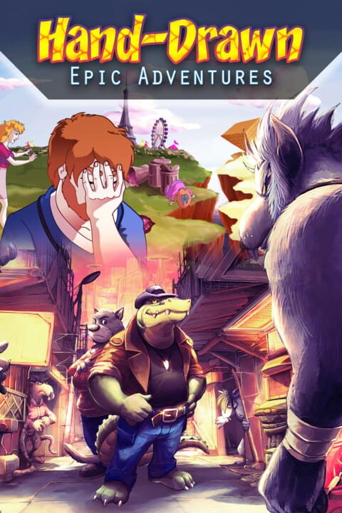 Hand-Drawn Epic Adventures cover image