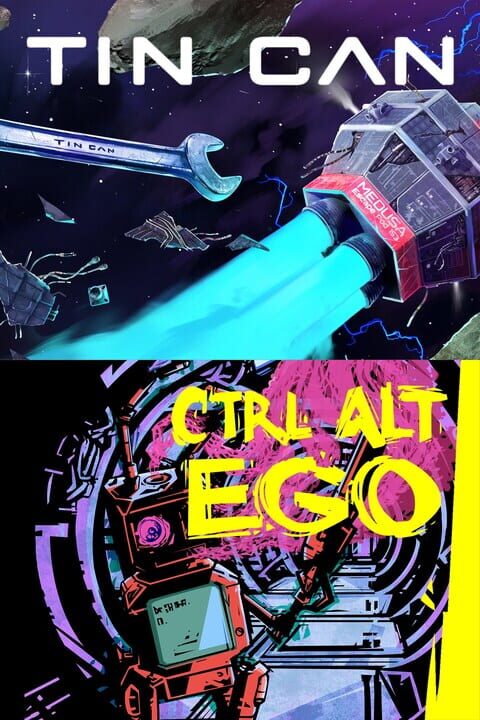 Out of Control: Space Survival Bundle: Ctrl Alt Ego + Tin Can: Supporter Edition cover image
