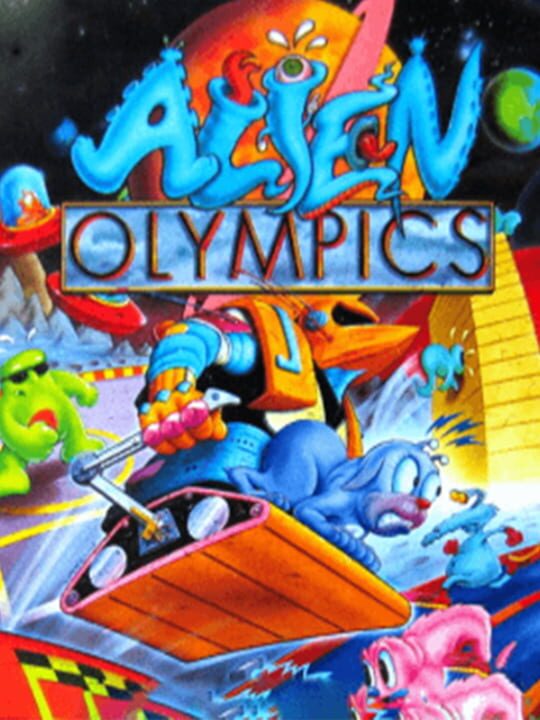Alien Olympics 2044 AD cover image