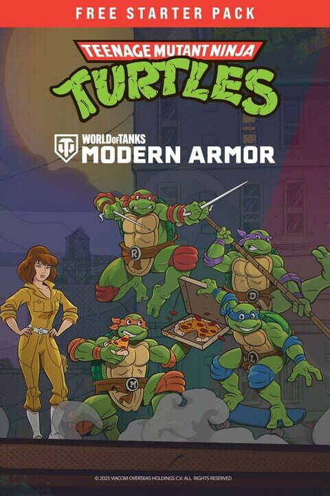 World of Tanks: Modern Armor - TMNT Starter Pack cover art
