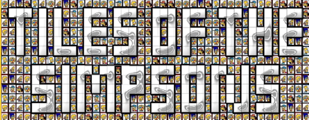 Tiles of the Simpsons cover art