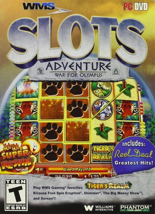 WMS Slots Adventure: War For Olympus cover art