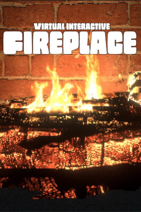 Virtual Interactive Fireplace cover