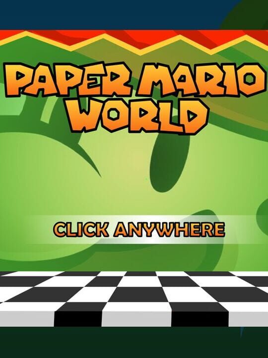 Paper Mario World cover art