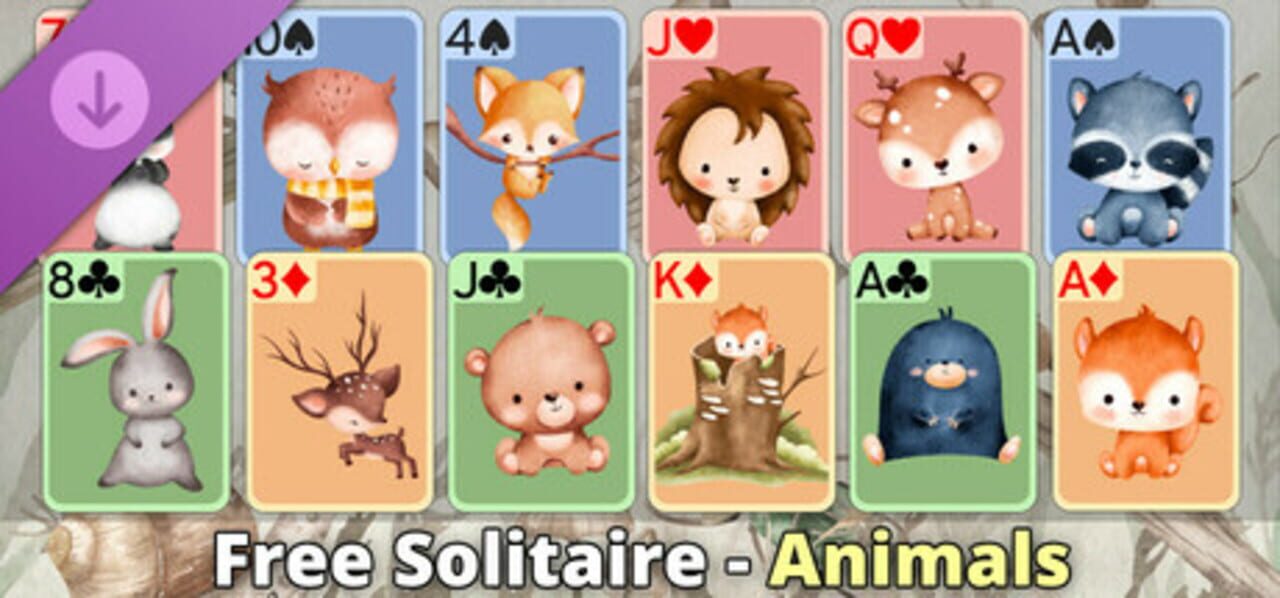 Free Solitaire: Animals cover art