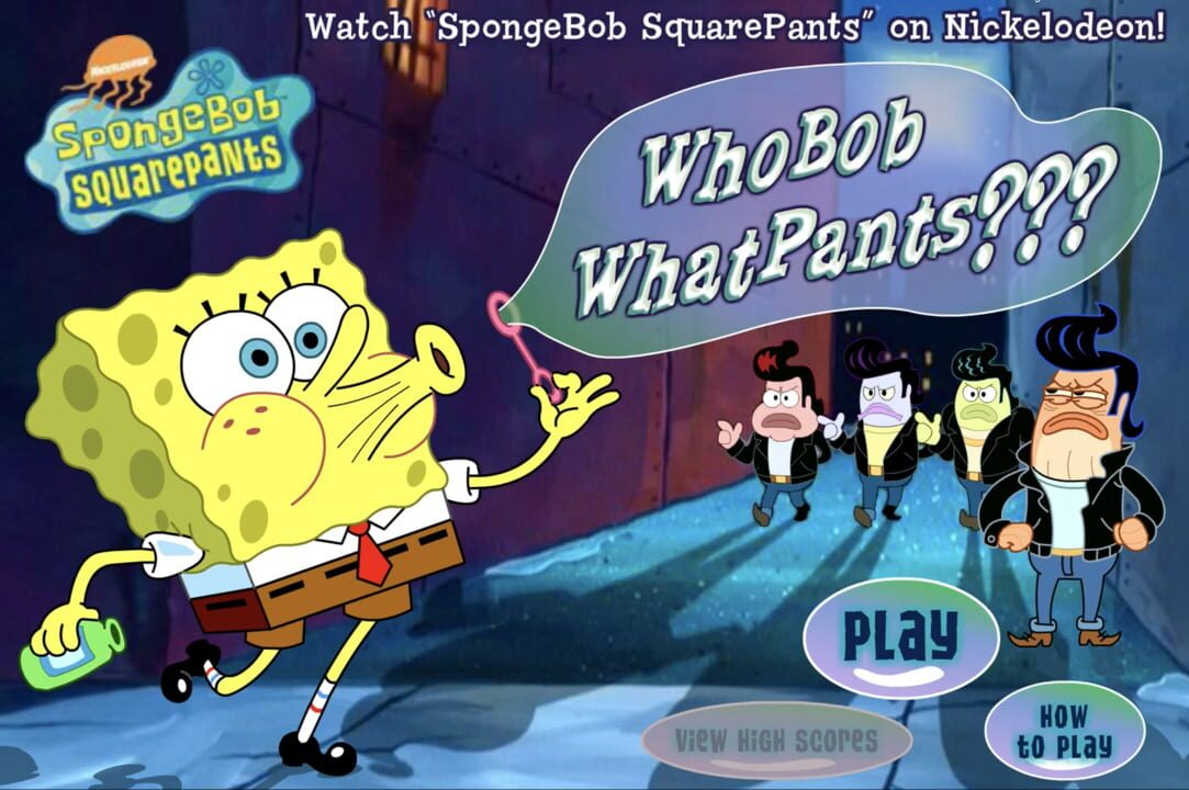 WhoBob WhatPants??? cover art