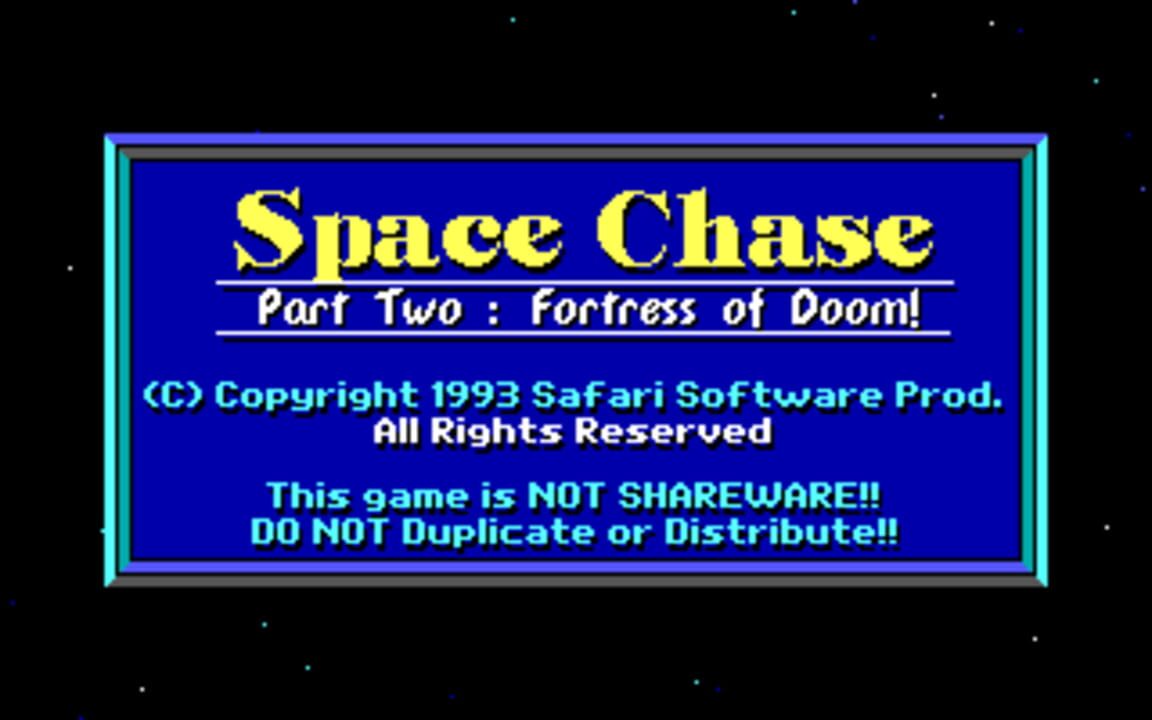 Space Chase II: Fortress of Doom! cover image