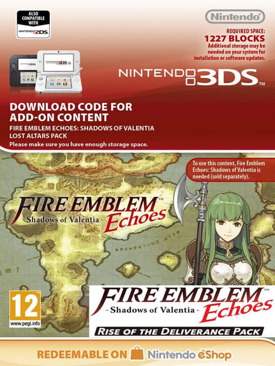 Fire Emblem Echoes: Shadows of Valentia - DLC Pack 4: Rise of the Deliverance Set cover image