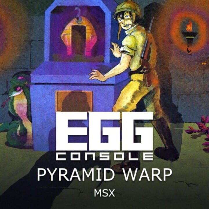 Eggconsole Pyramid Warp MSX cover art
