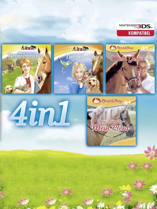 4 in 1: Meine Tierarztpraxis + Meine Tierpension + Mein Gestuet + Mein Pferd cover image
