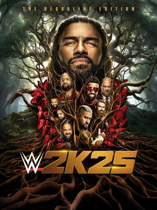 WWE 2K25: The Bloodline Edition cover