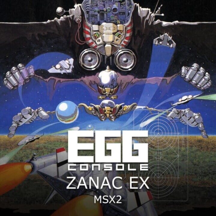 Eggconsole Zanac EX MSX2 cover